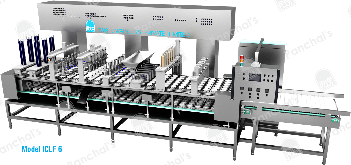 PWS Engineers ice cream cup filling machine manufacturer india ice cream cone filling machine manufacturer india PWS Engineers Private Limited Anand Gujarat India